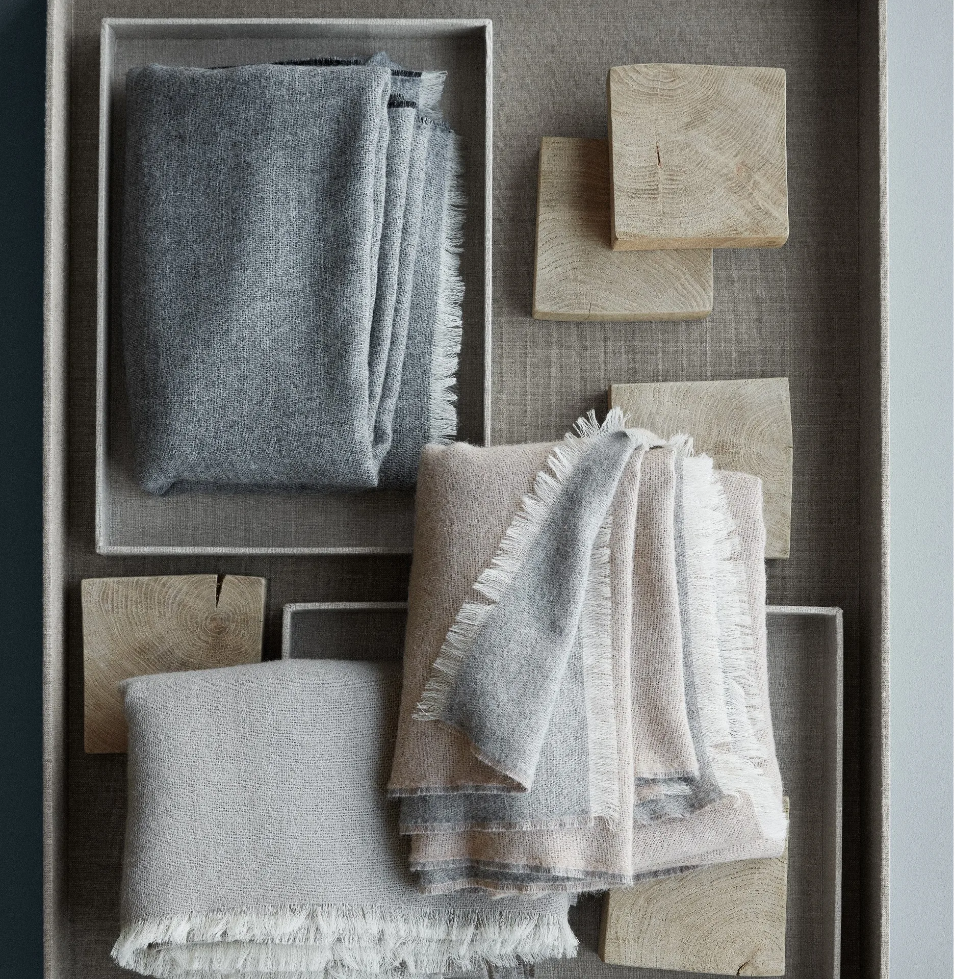 베니스 스로우, White-grey Elvang Denmark | 엘방덴마크