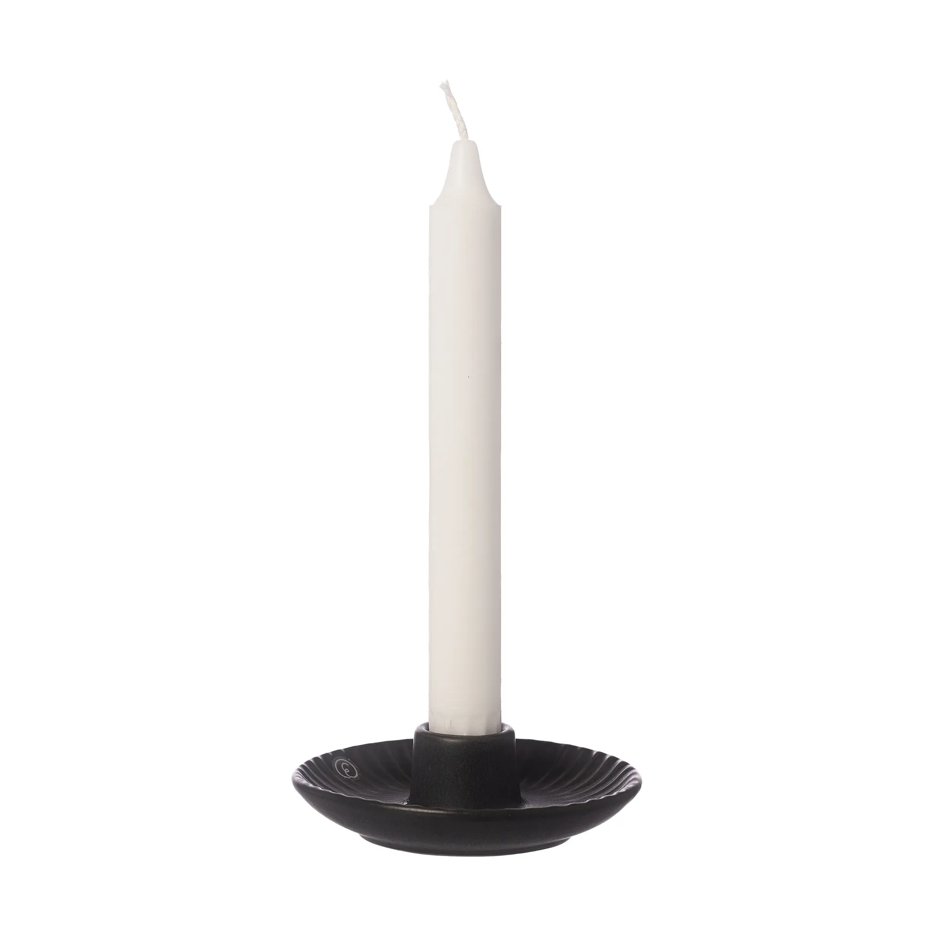 에른스트 캔들홀더 Ø10.5x3.5 cm, Black ERNST | 에른스트
