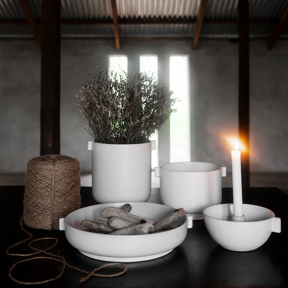 에른스트 캔들 보울 Ø12 cm, white ERNST | 에른스트