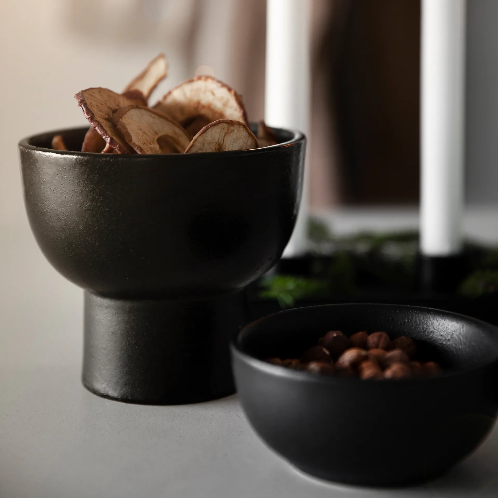 에른스트 보울 온 베이스 Ø13 cm, black ERNST | 에른스트
