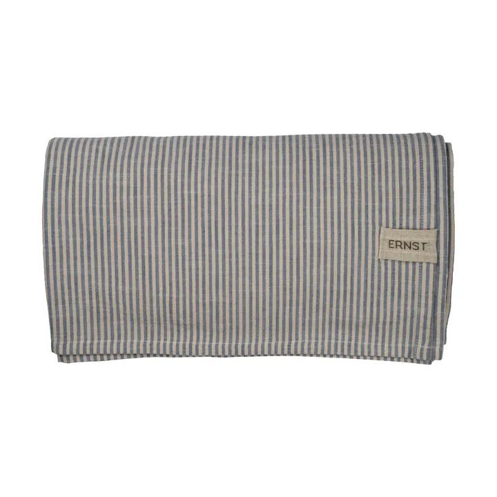 에른스트 테이블 클로스 얇은 스트라이프 145x300 cm - Blue-white - ERNST | 에른스트