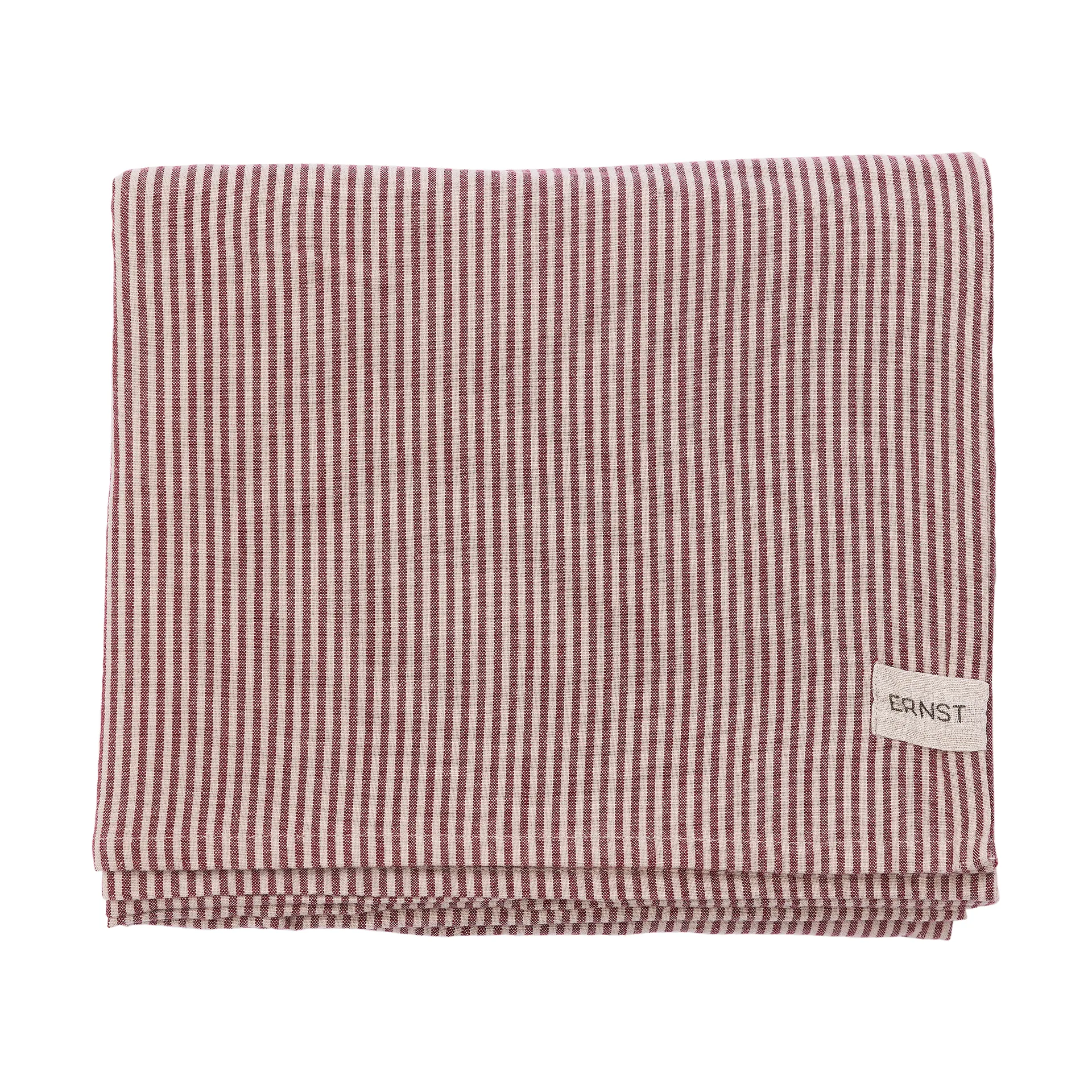 에른스트 테이블 클로스 얇은 스트라이프 145x300 cm, Red-beige ERNST | 에른스트