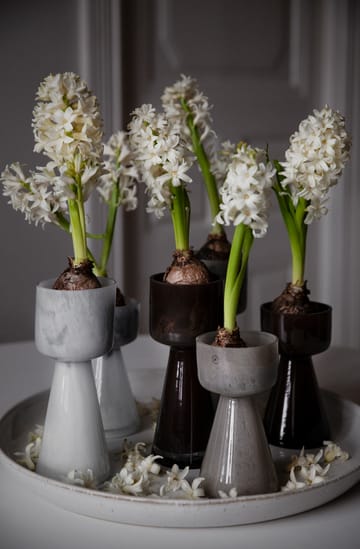에른스트 어니언 화병 글래스 15 cm - White - ERNST | 에른스트