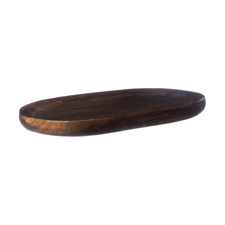 에른스트 서빙 트레이 오벌 17x28 cm - Dark brown - ERNST | 에른스트