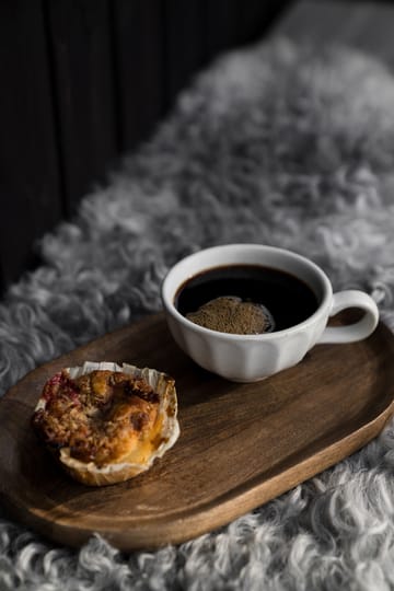 에른스트 서빙 트레이 오벌 17x28 cm - Dark brown - ERNST | 에른스트