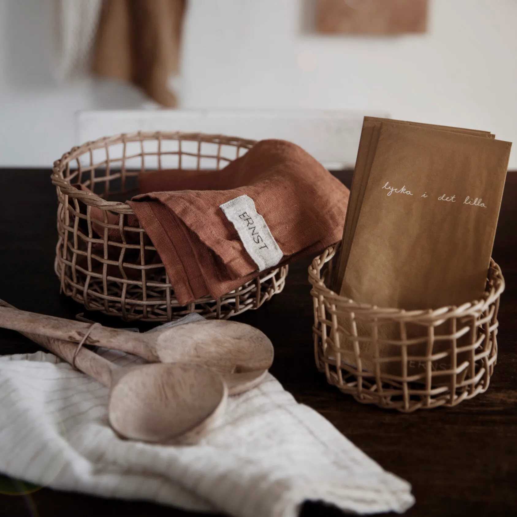 에른스트 냅킨 20개 세트, nature-black ERNST | 에른스트