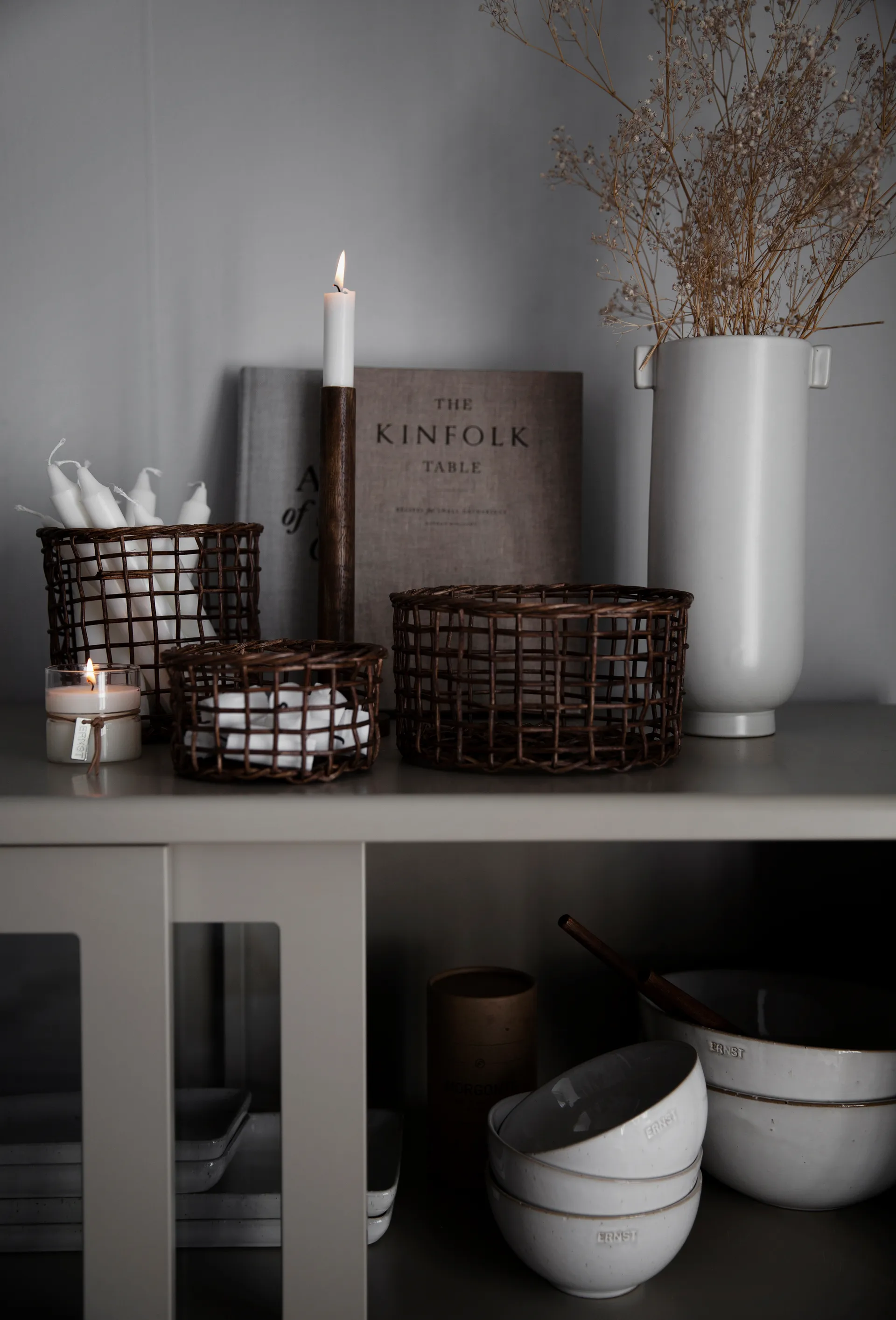 에른스트 화병 & 핸들 21 cm, White Sand ERNST | 에른스트