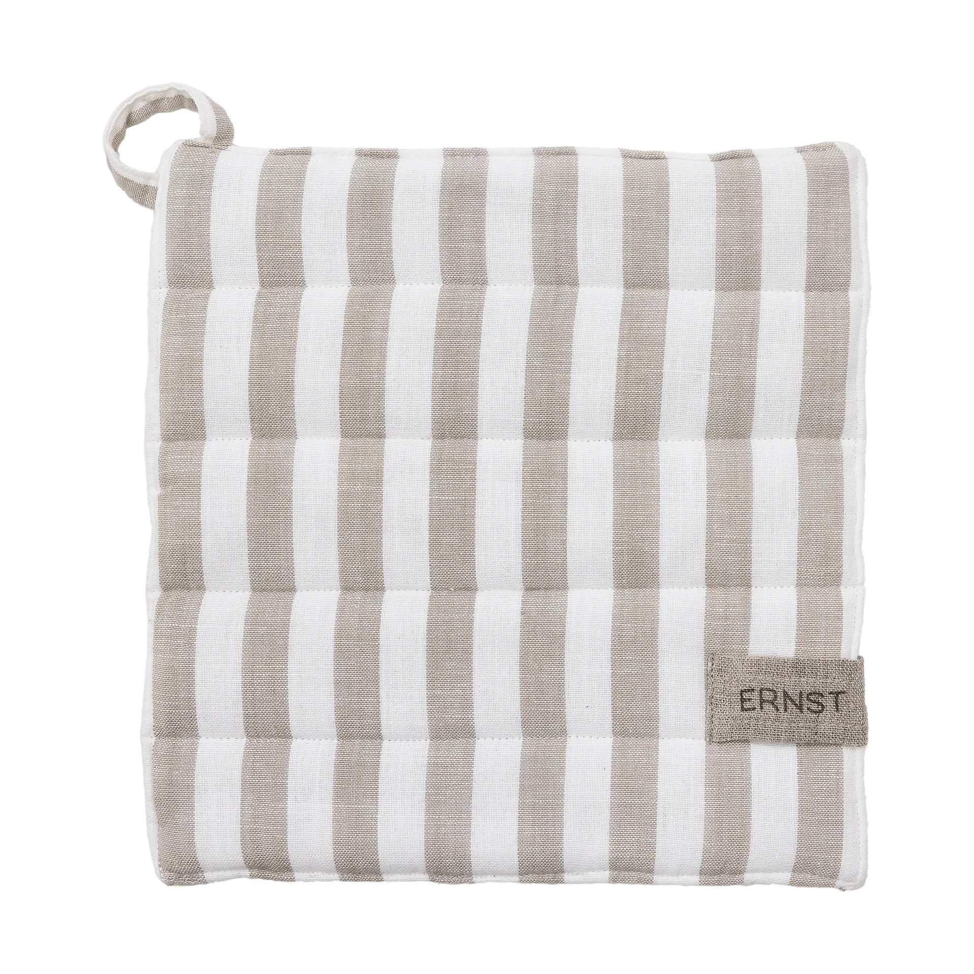 에른스트 냄비받침 와이드 스트라이프 23x25 cm, Beige-white stripe ERNST | 에른스트