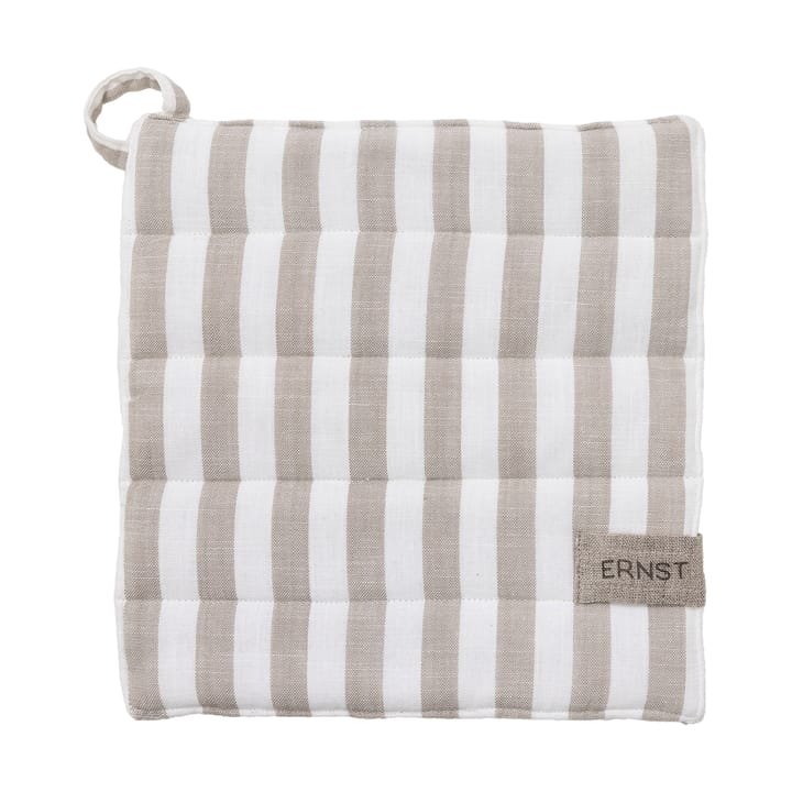 에른스트 냄비받침 와이드 스트라이프 23x25 cm - Beige-white stripe - ERNST | 에른스트