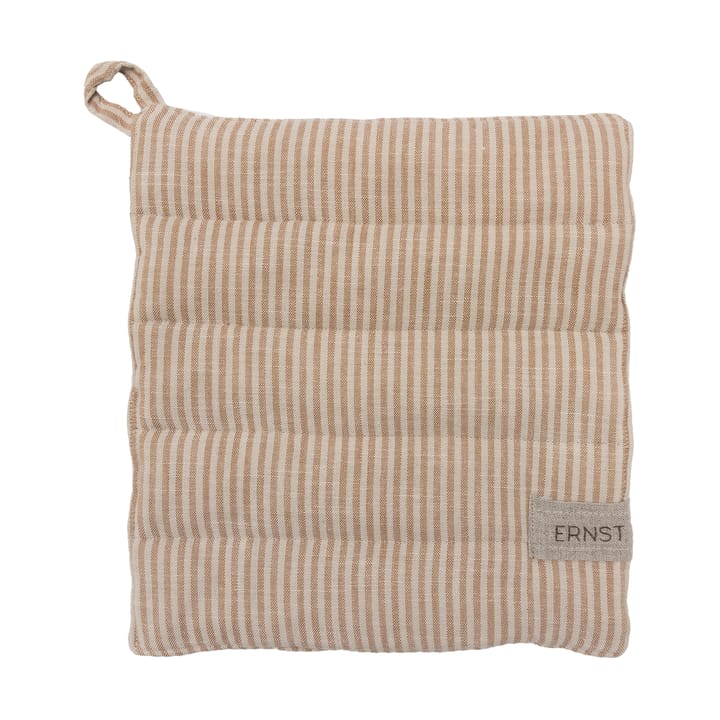 에른스트 줄무늬 냄비 받침 23x25 cm - Cola-beige - ERNST | 에른스트