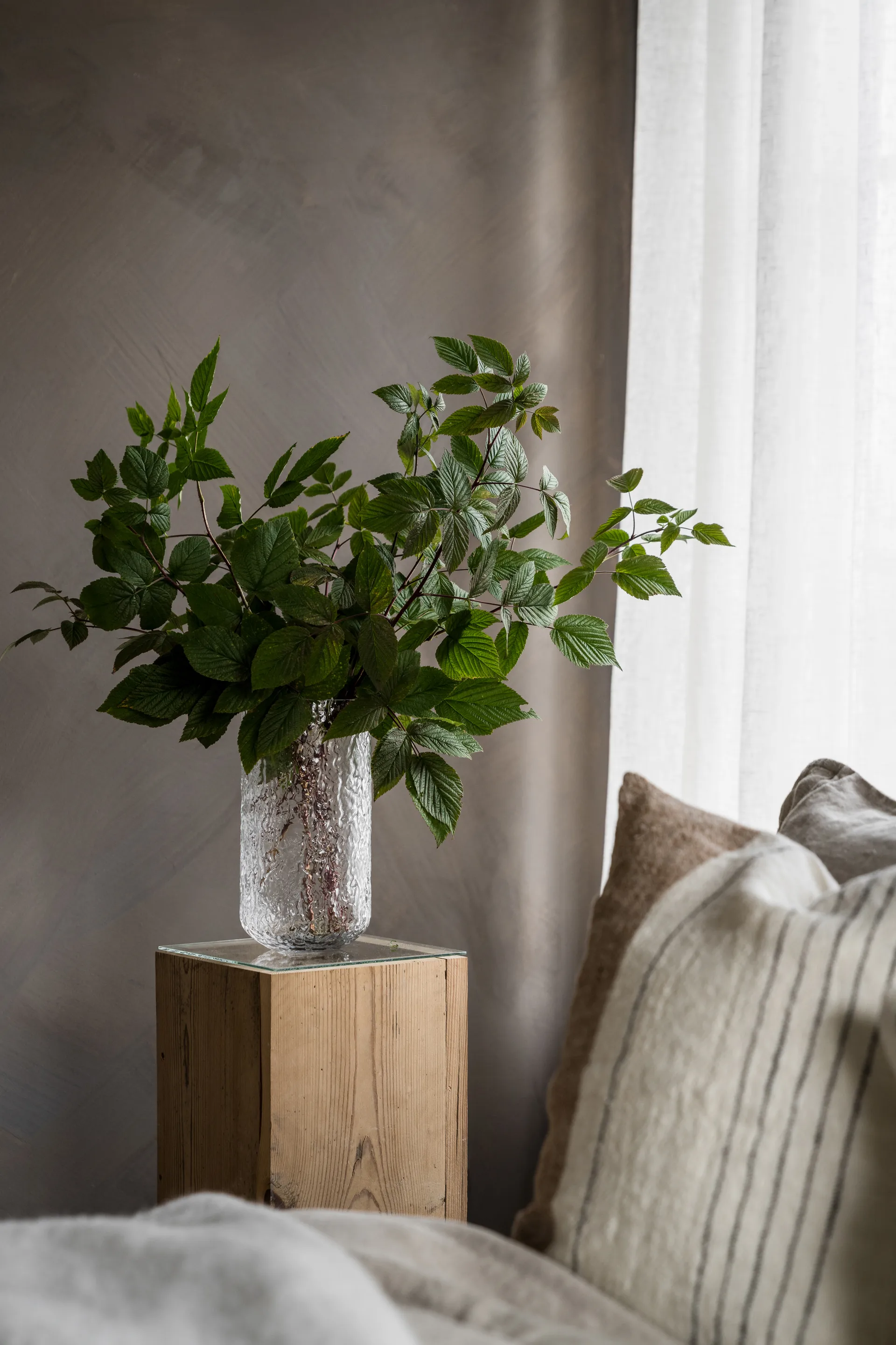 에른스트 무늬 꽃병 25cm, Clear ERNST | 에른스트