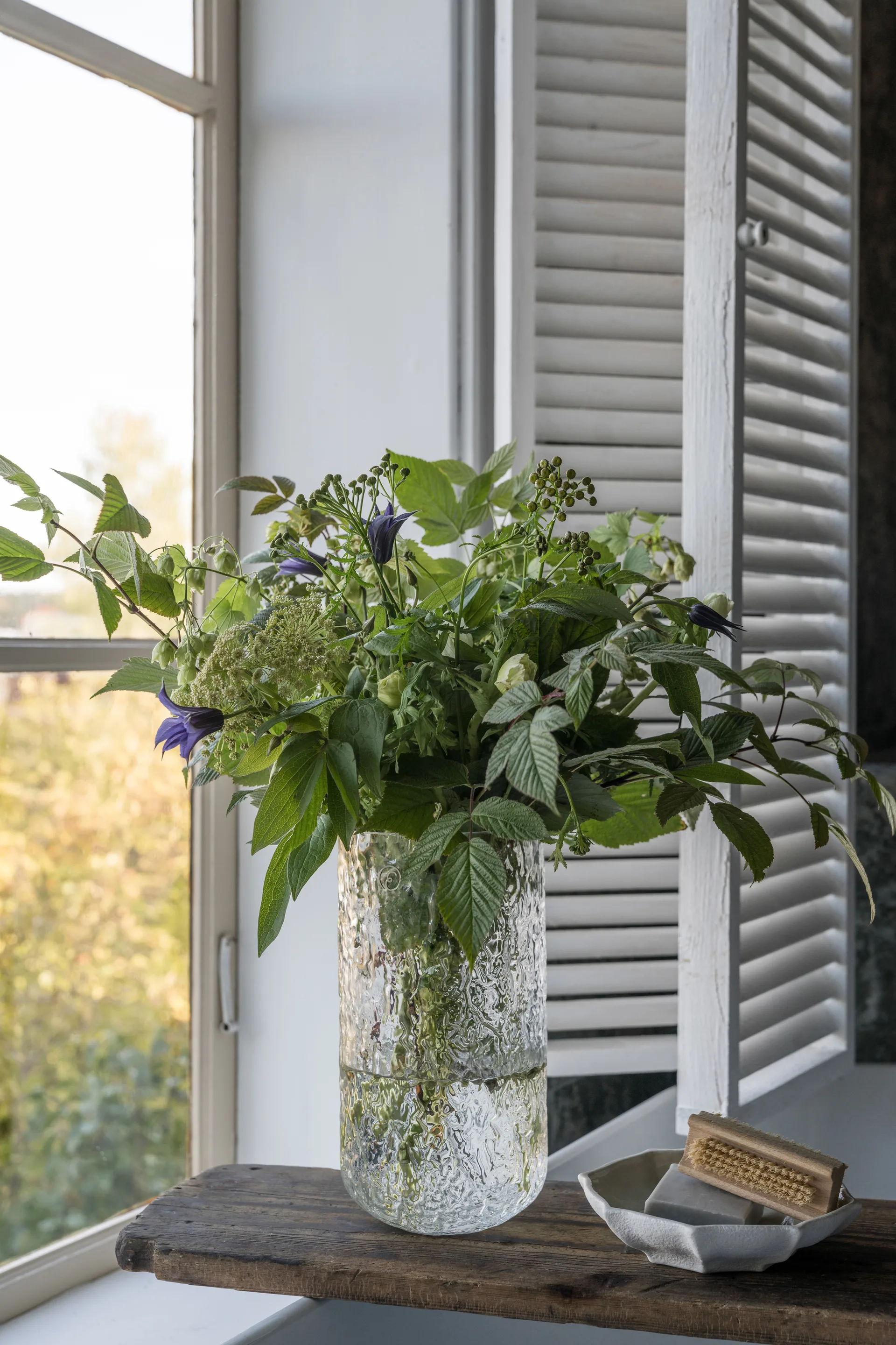 에른스트 무늬 꽃병 25cm, Clear ERNST | 에른스트