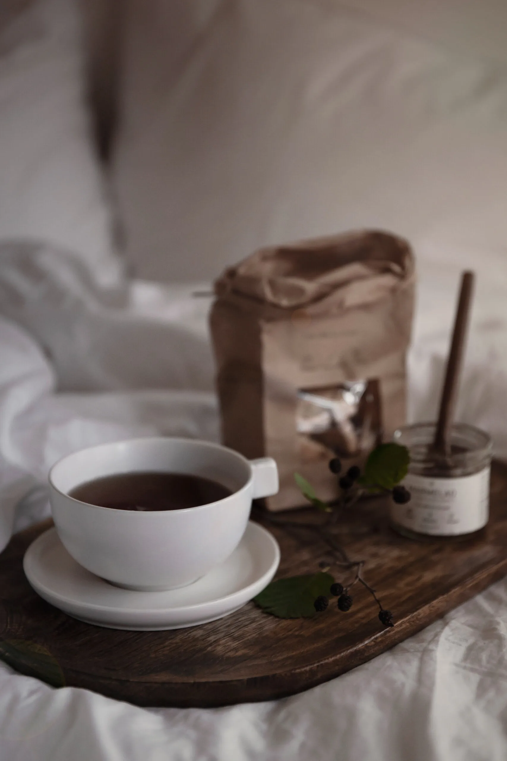 에른스트 오벌 트레이 25x40 cm, Brown ERNST | 에른스트