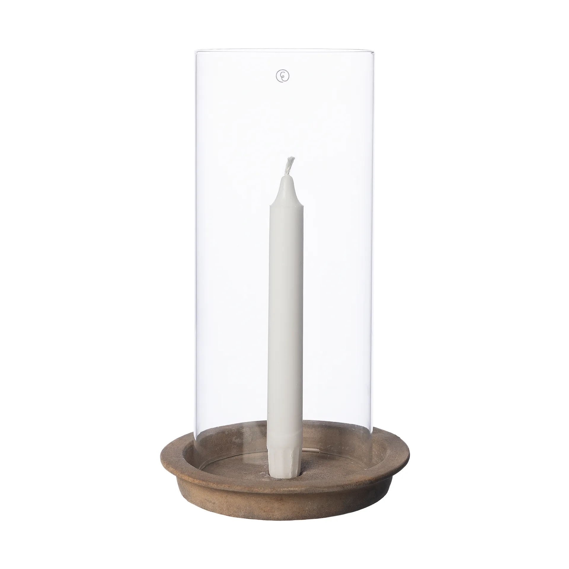 에른스트 캔들 트레이-캔들 홀더 유리 실린더 포함 30cm, Terracotta ERNST | 에른스트