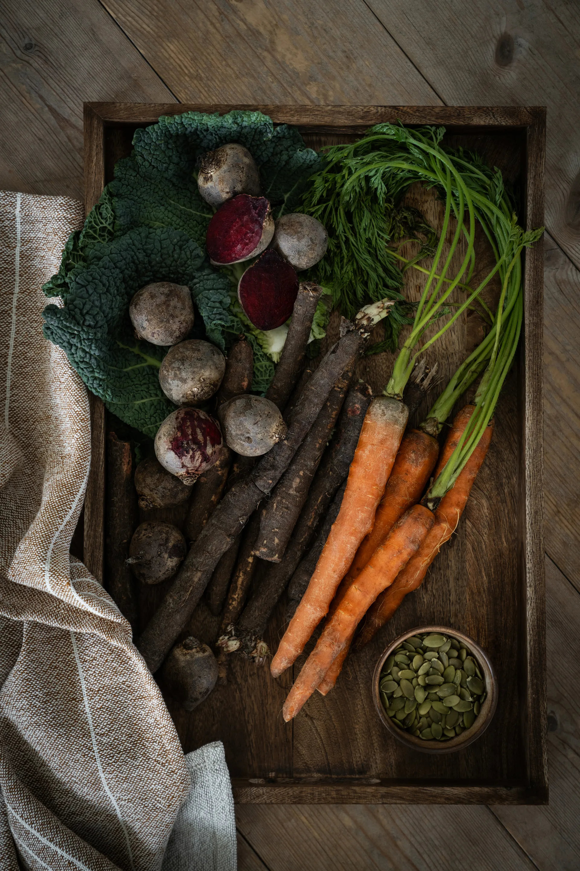 에른스트 서빙 트레이 30x45 cm, Dark brown ERNST | 에른스트