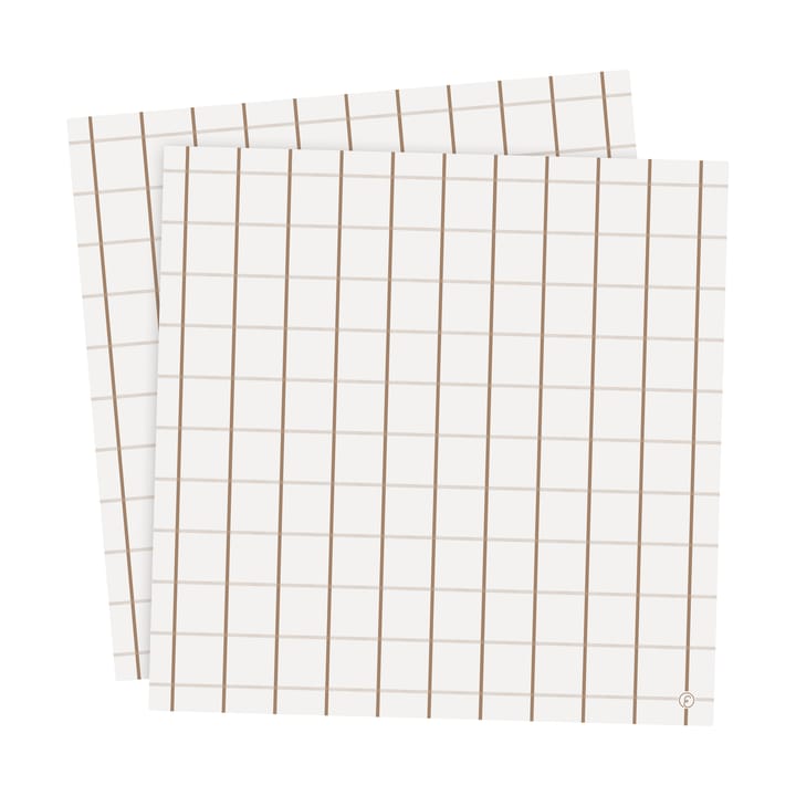 에른스트 냅킨 체크 33x33 cm 20개 세트 - Cola-cola - ERNST | 에른스트