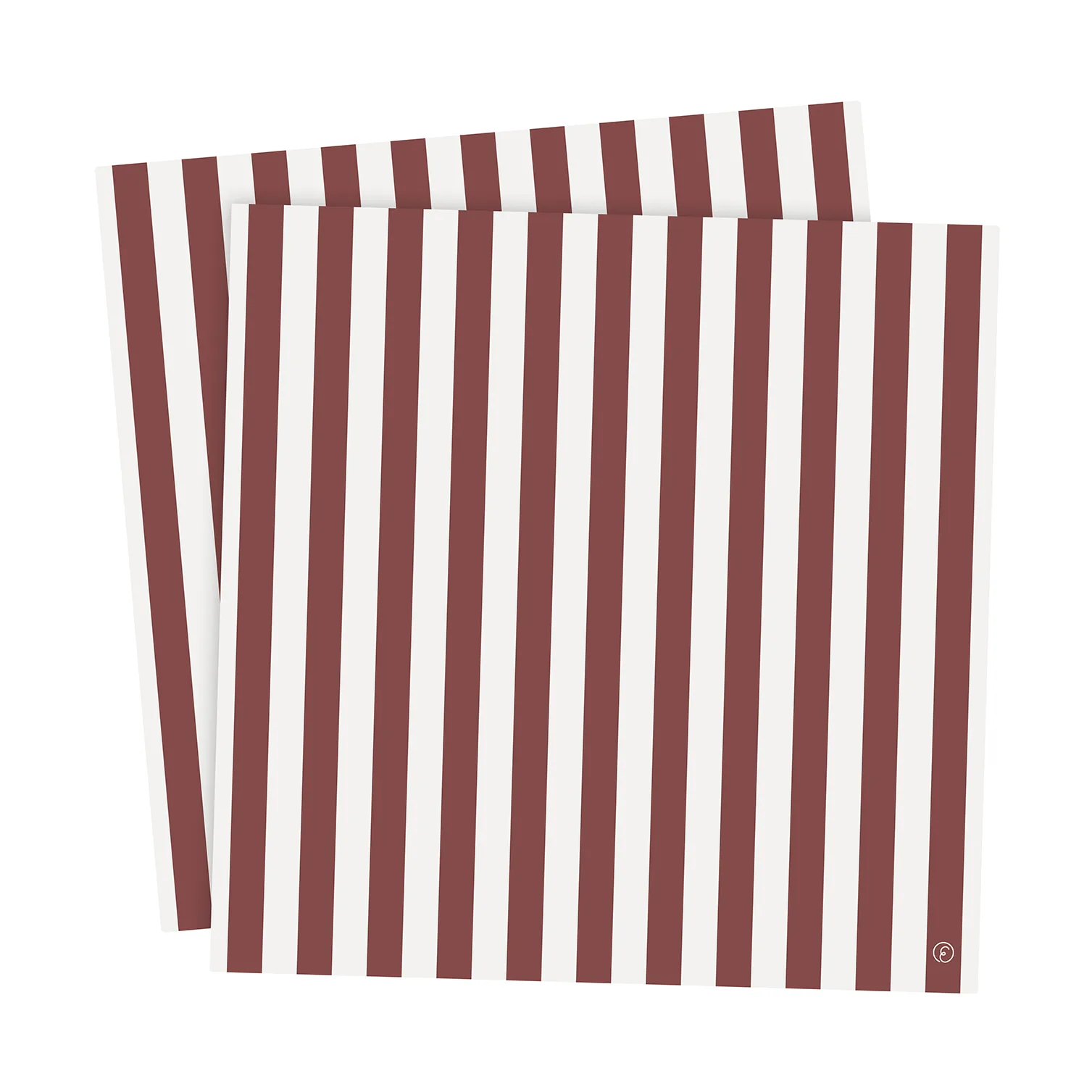 에른스트 냅킨 스트라이프 33x33 cm 20개 세트, Red-white ERNST | 에른스트