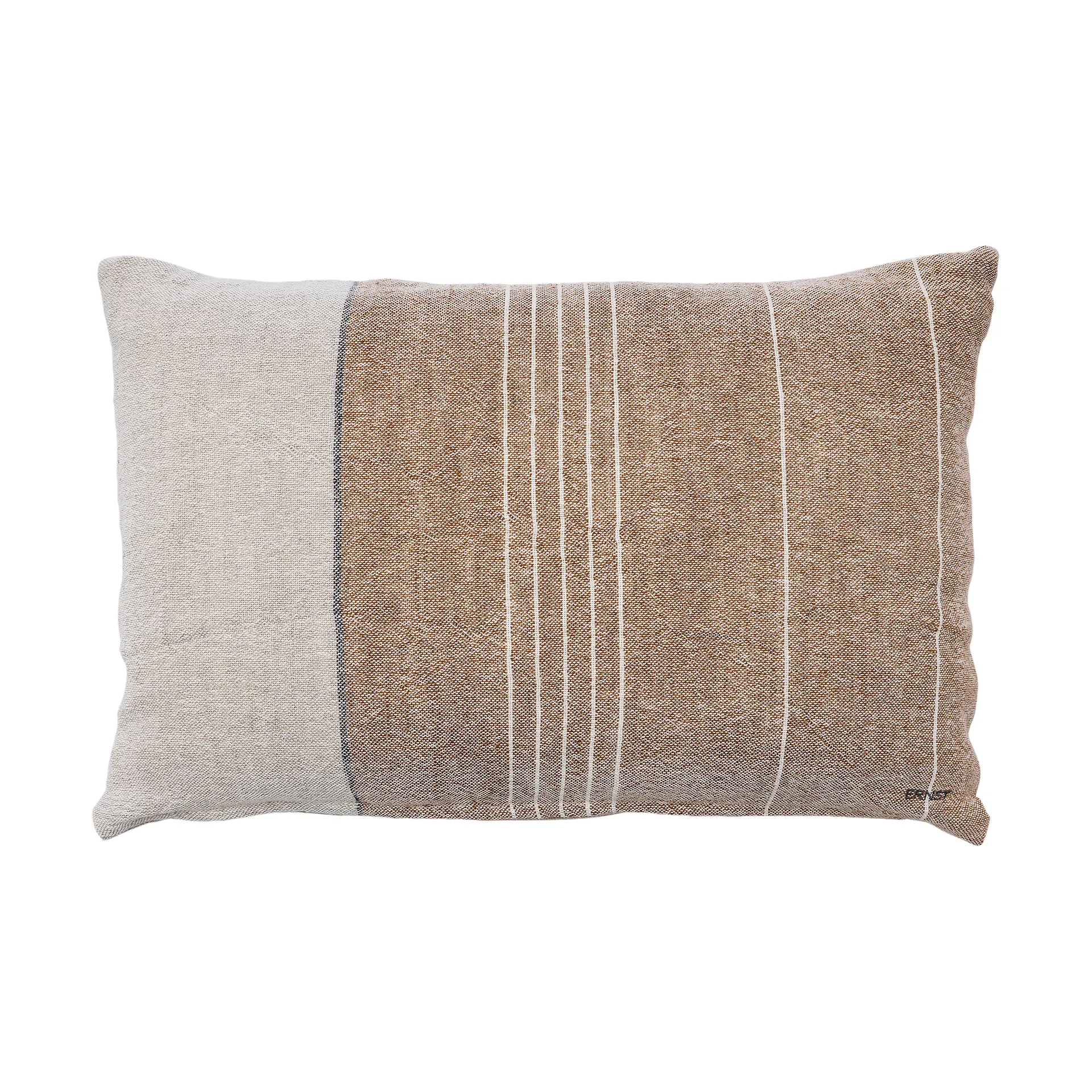 에른스트 쿠션 커버 하프 린넨 40x60 cm, Caramel-natural ERNST | 에른스트