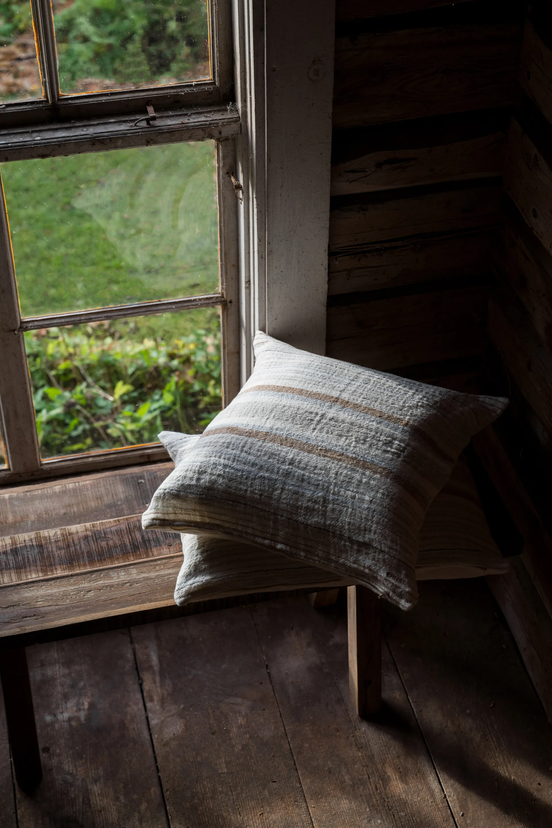 에른스트 쿠션 커버 하프 린넨 40x60 cm, Multi-light blue ERNST | 에른스트