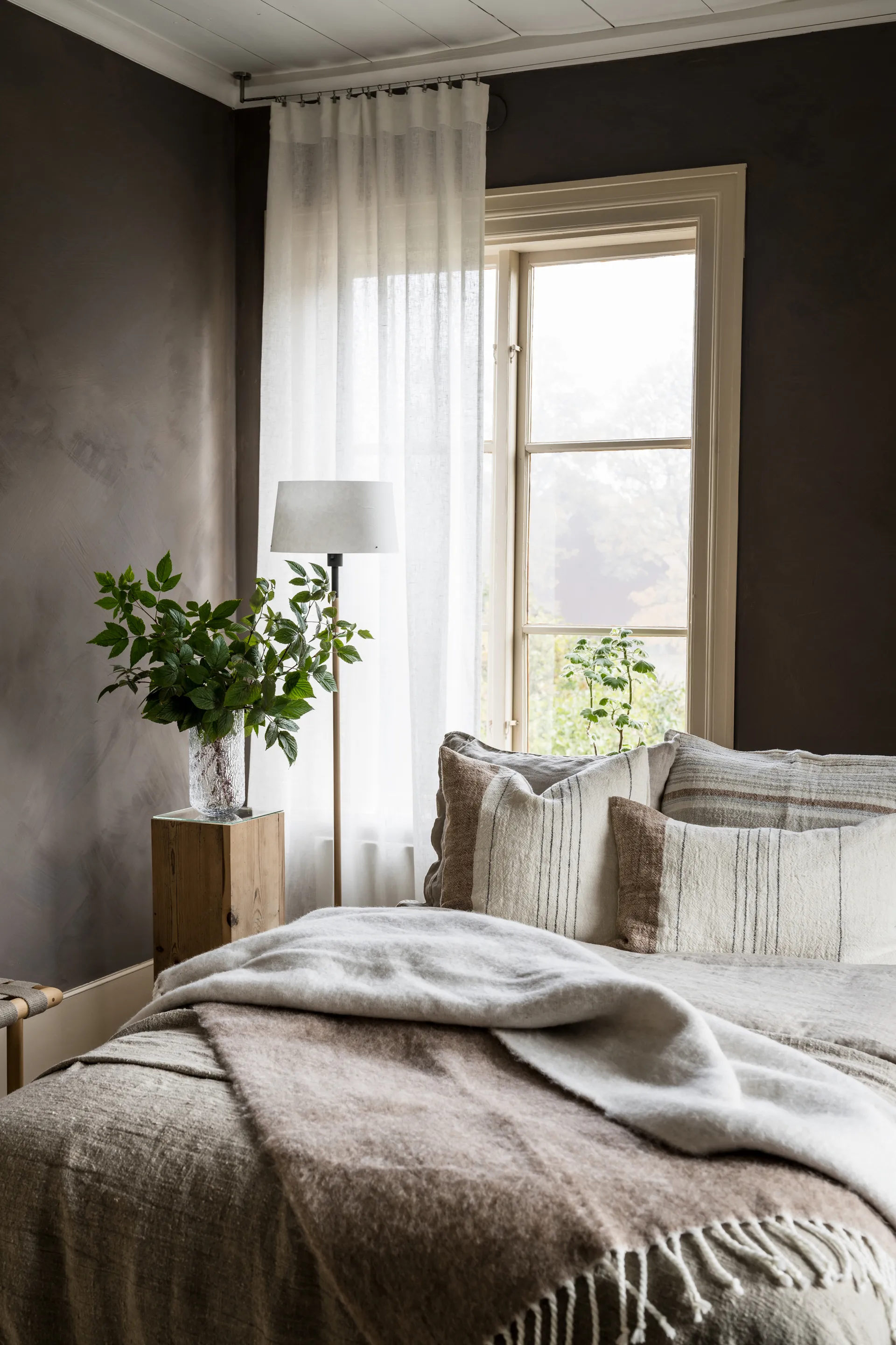 에른스트 쿠션 커버 하프 린넨 40x60 cm, Multi-white ERNST | 에른스트