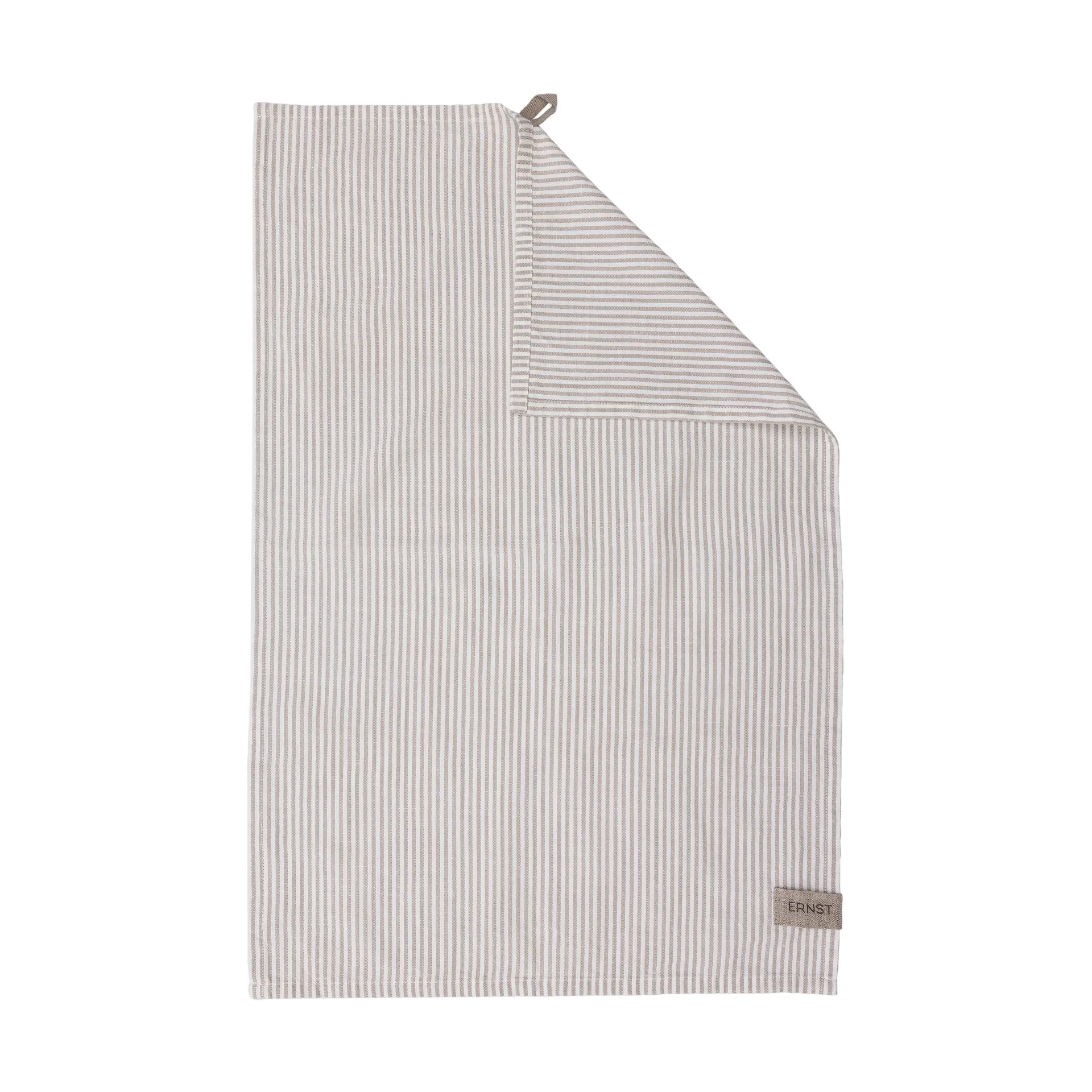 에른스트 키친타월 얇은 스트라이프 47x70 cm, Beige-white stripe ERNST | 에른스트