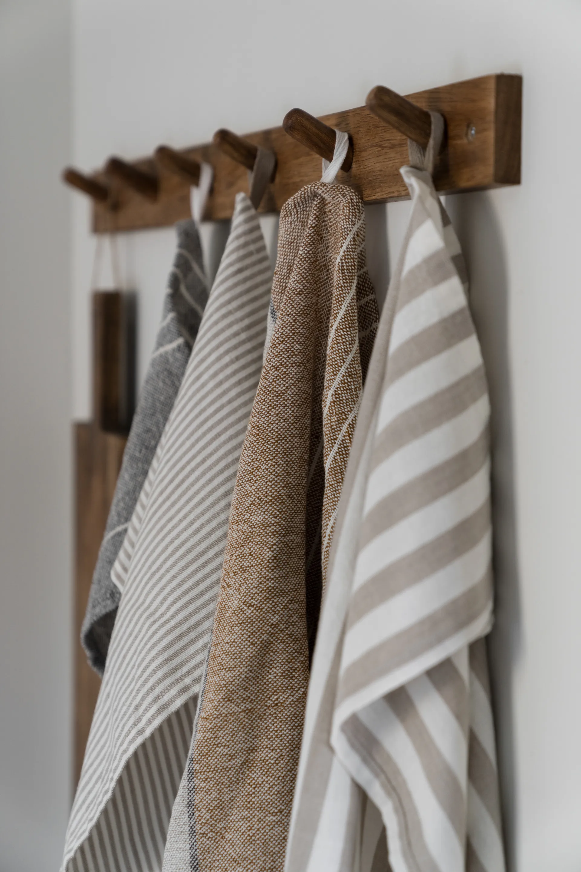 에른스트 키친타월 얇은 스트라이프 47x70 cm, Beige-white stripe ERNST | 에른스트