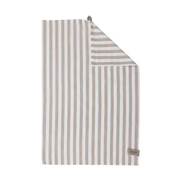에른스트 키친타월 와이드 스트라이프 47x70 cm - Beige-white stripe - ERNST | 에른스트