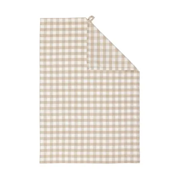 에른스트 키친타월 체크무늬 47x70 cm - Beige-white - ERNST | 에른스트