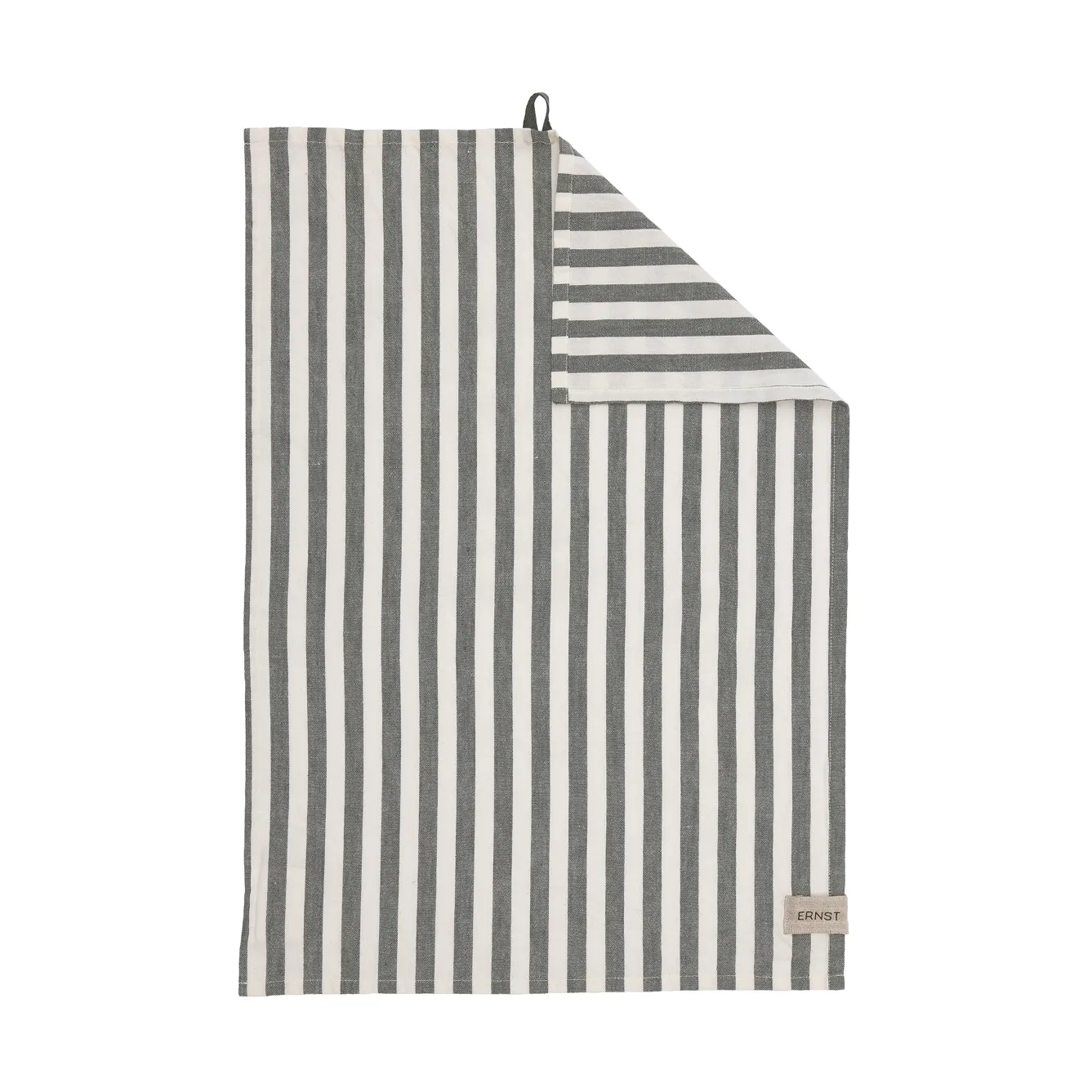 에른스트 키친타월 와이드 스트라이프 47x70 cm, Green-white ERNST | 에른스트