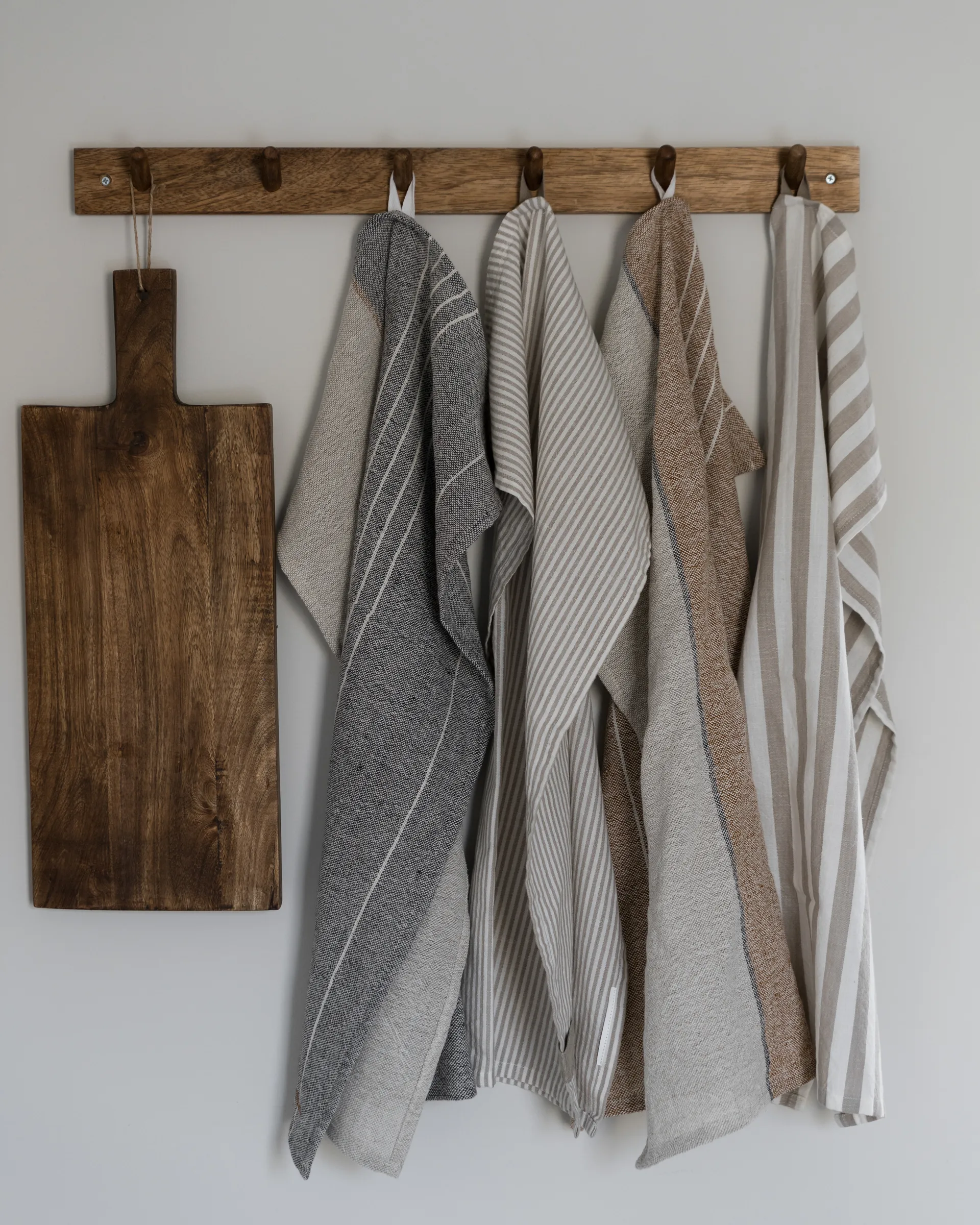 에른스트 키친타월 하프 린넨 47x70 cm, Grey-natural ERNST | 에른스트