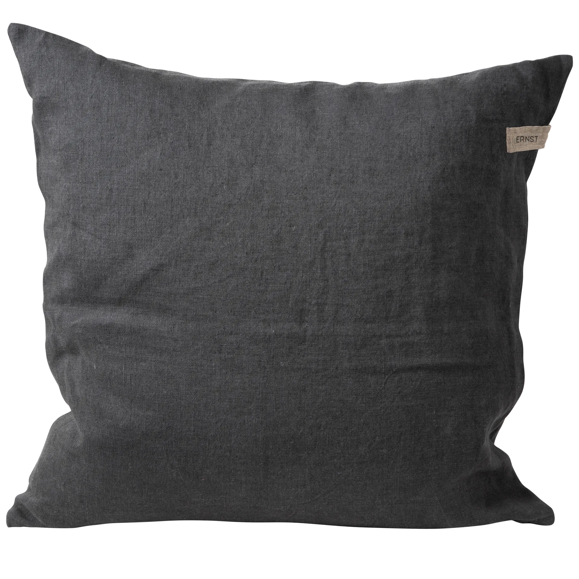 에른스트 베개커버 리넨 48x48 cm, Dark grey ERNST | 에른스트