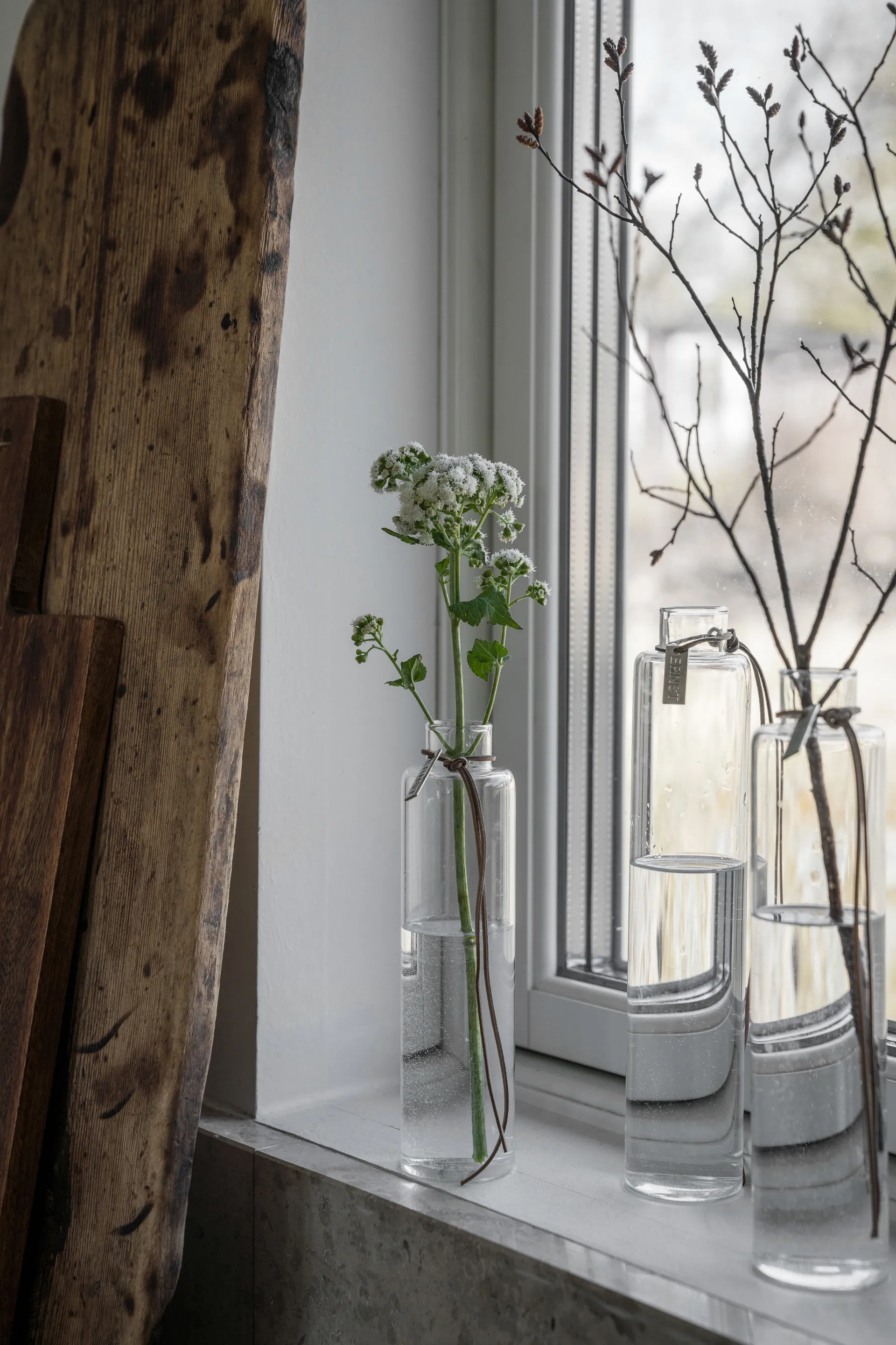 에른스트 글라스 화병 Ø5 cm, H 25 cm ERNST | 에른스트