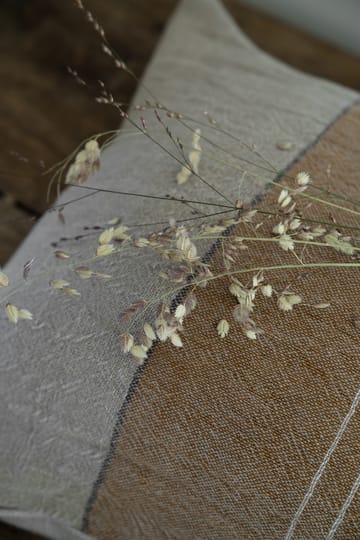 에른스트 쿠션 커버 하프 린넨 50x50 cm - Caramel-natural - ERNST | 에른스트