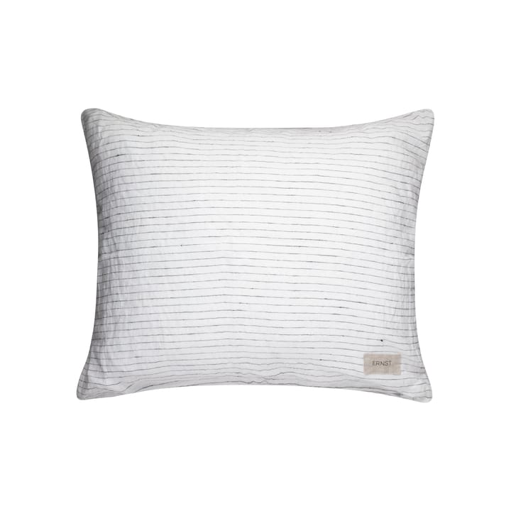 에른스트 베개커버 스트라입스 50x60 cm, White-black ERNST | 에른스트