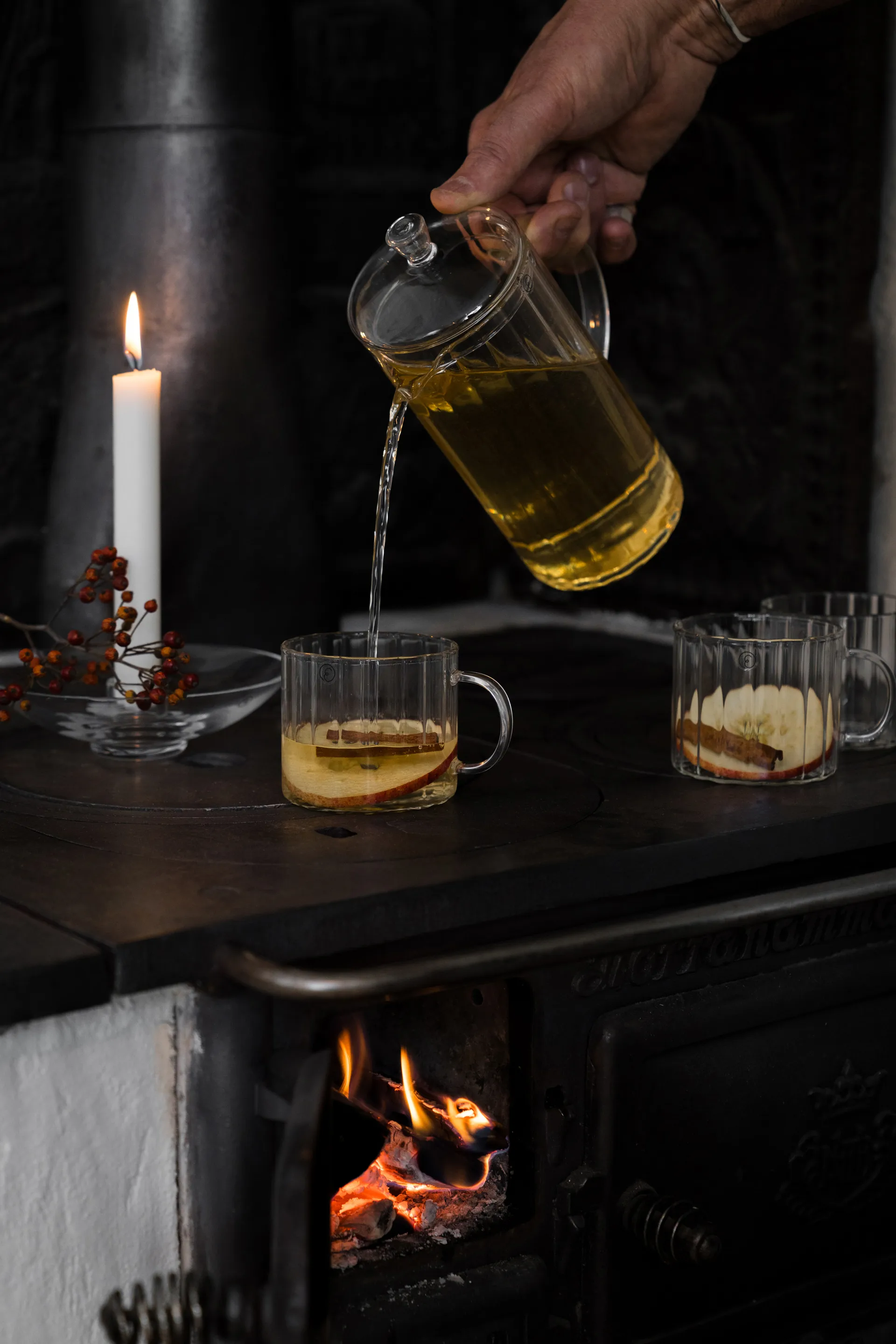 에른스트 립드 글라스 머그 Ø8 cm, Clear ERNST | 에른스트