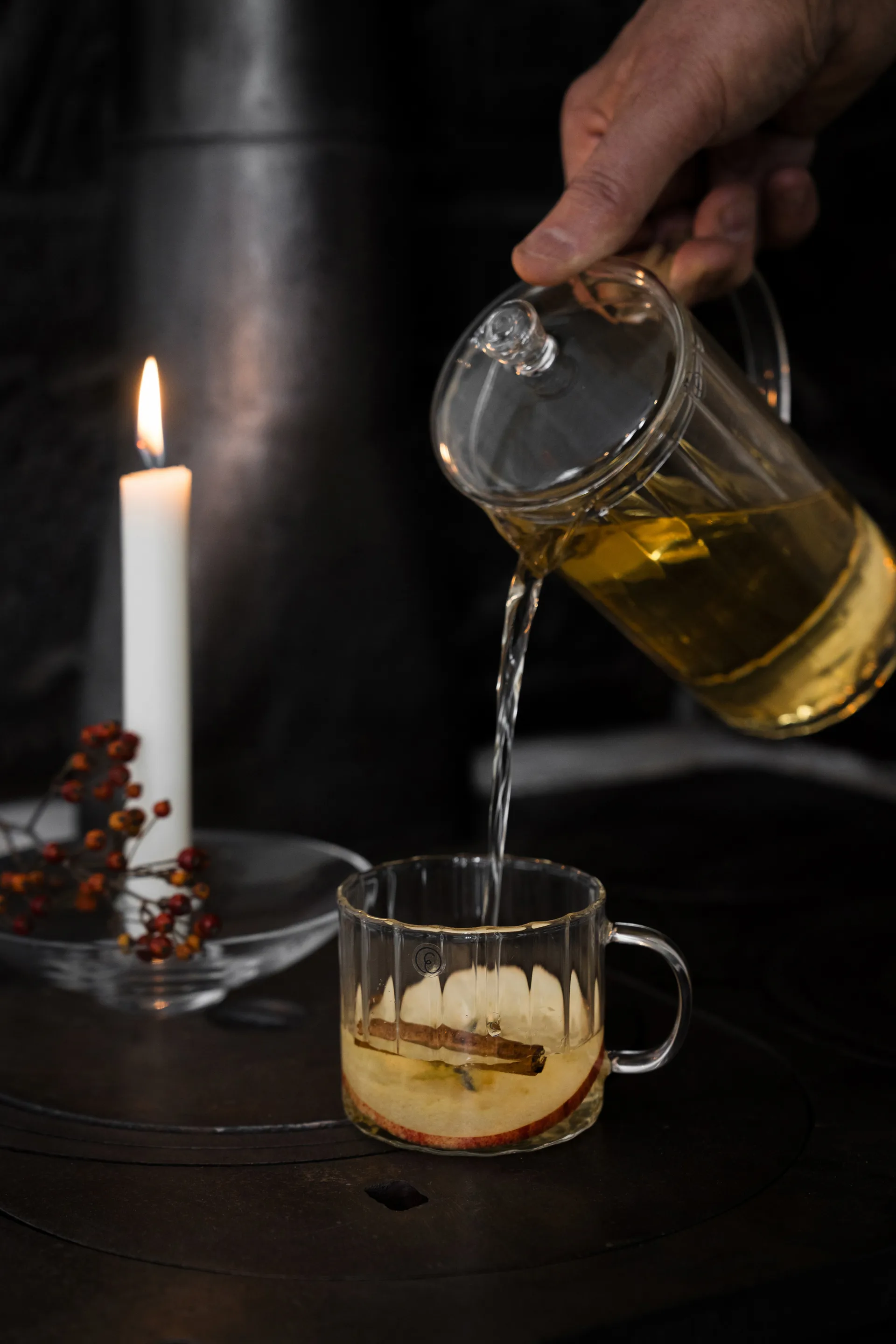 에른스트 립드 글라스 머그 Ø8 cm, Clear ERNST | 에른스트