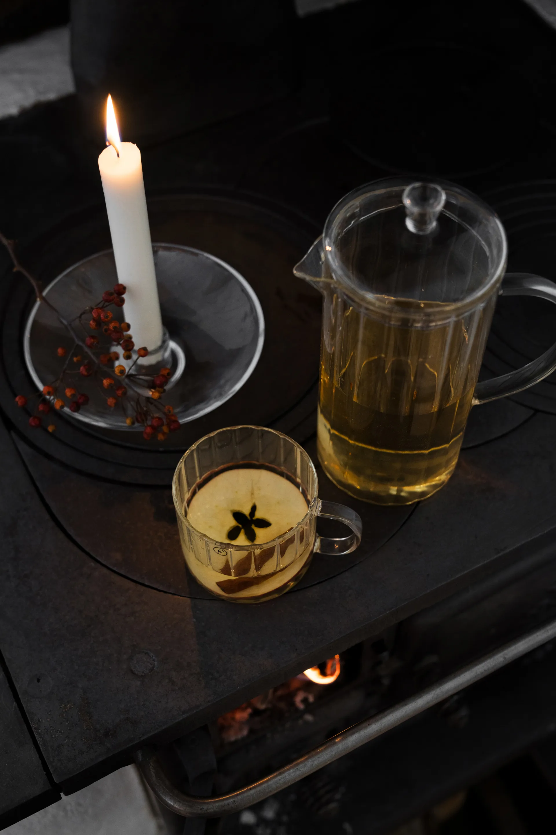 에른스트 립드 글라스 머그 Ø8 cm, Clear ERNST | 에른스트