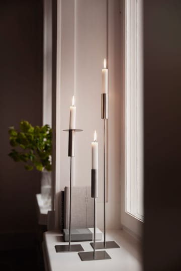 에른스트 캔들 커프 Ø8.3 cm 2개 세트 - Brushed metal  - ERNST | 에른스트