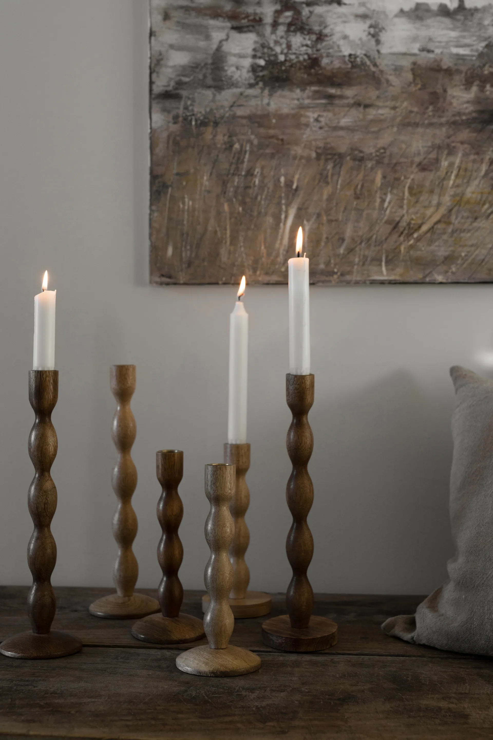 에른스트 캔들홀더 Ø9x21 cm, Natural ERNST | 에른스트