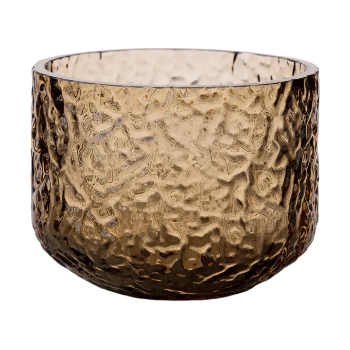 에른스트 패턴드 화병/캔들 홀더 - Amber, Ø8x6 cm - ERNST | 에른스트