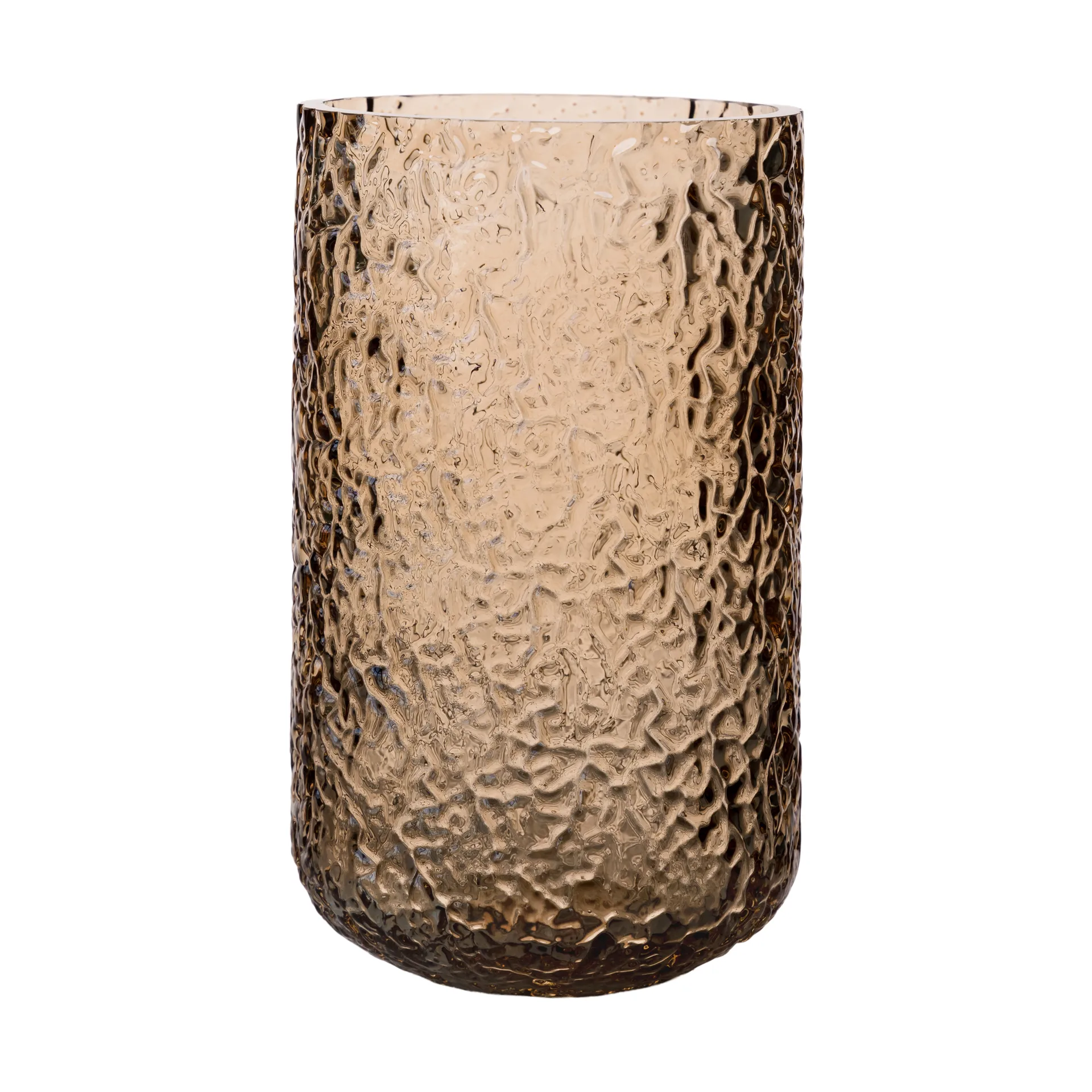 에른스트 패턴드 화병/캔들 홀더, Amber, Ø9x15 cm ERNST | 에른스트