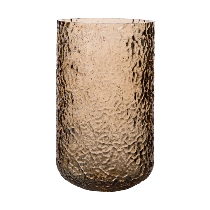 에른스트 패턴드 화병/캔들 홀더 - Amber, Ø9x15 cm - ERNST | 에른스트