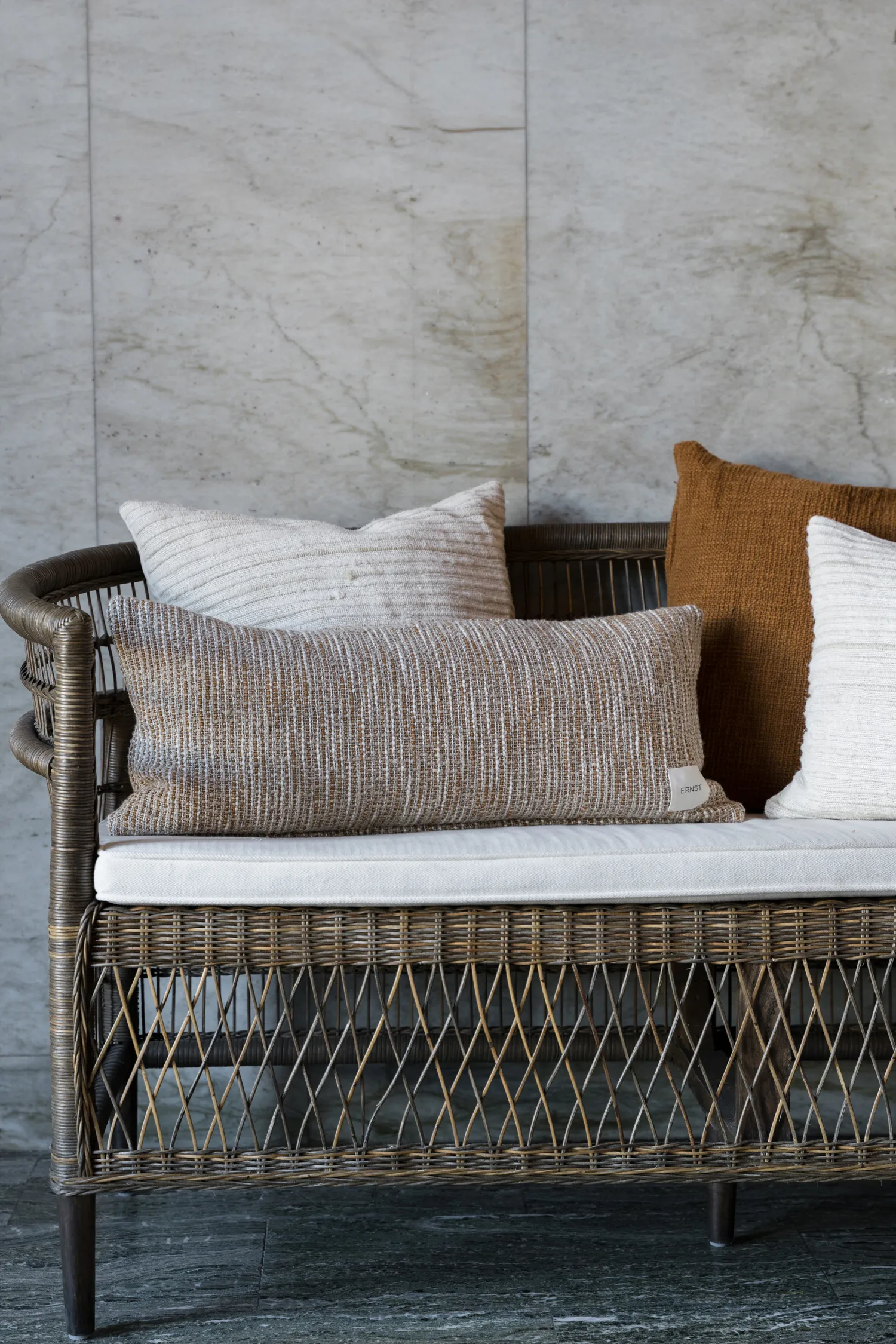 에른스트 쿠션 커버, Caramel-beige, 50x50 cm ERNST | 에른스트