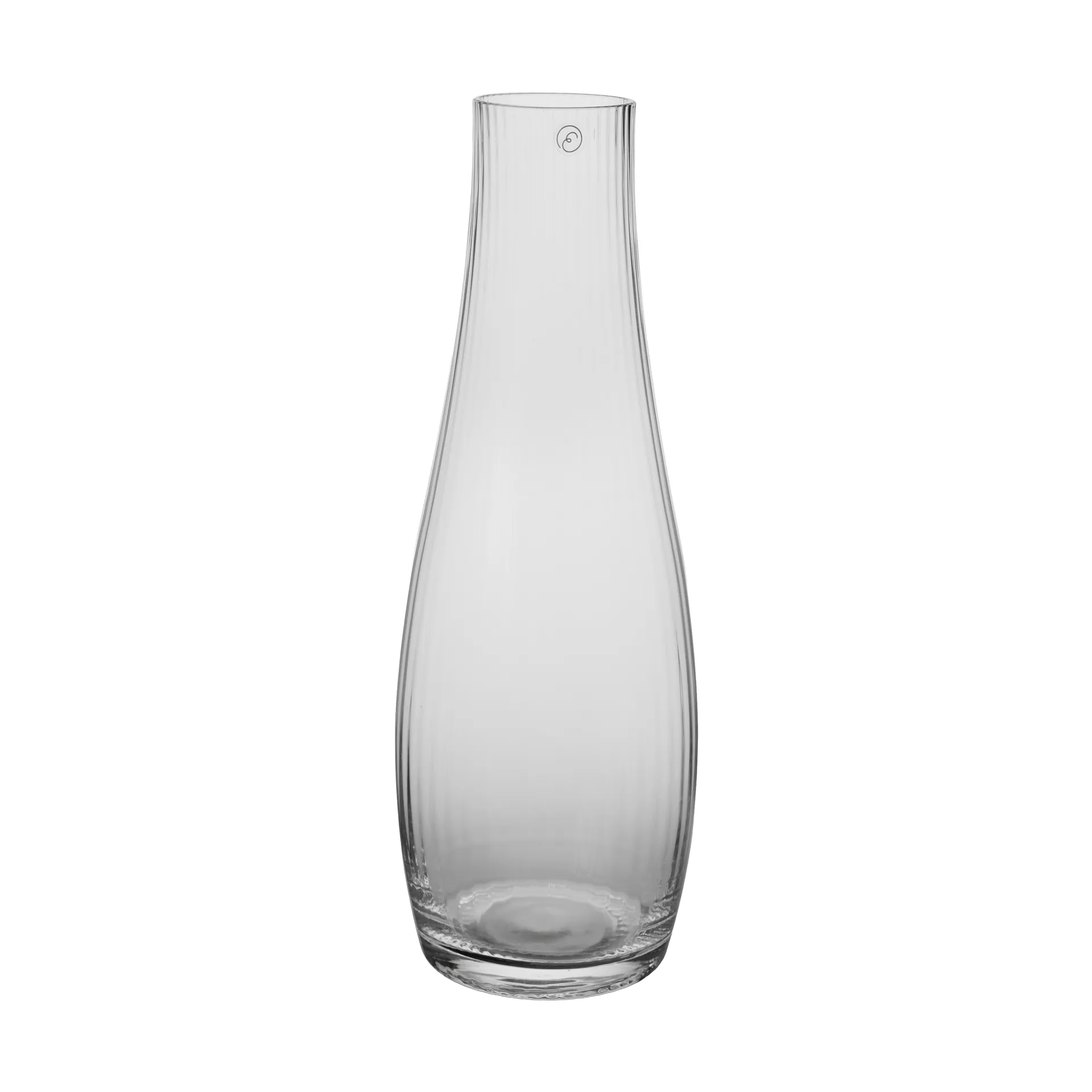 에른스트 카라페 립드 글라스, Clear, Ø10x28 cm ERNST | 에른스트