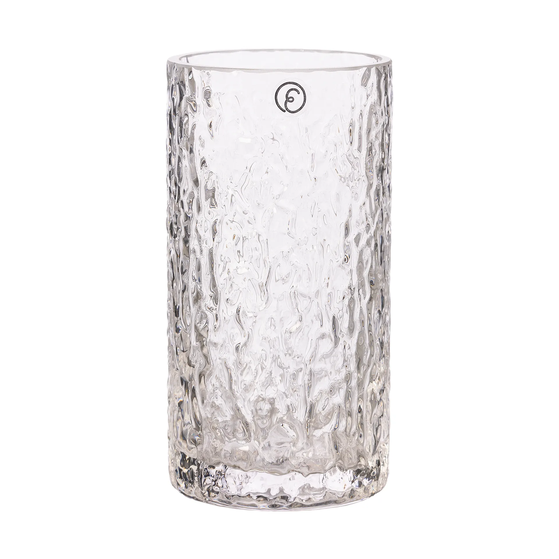 에른스트 패턴드 화병/캔들 홀더, Clear, Ø5.3x11.3 cm ERNST | 에른스트