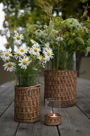 에른스트 바스켓 화병/티라이트 홀더 - Dark brown, Ø10x18 cm - ERNST | 에른스트