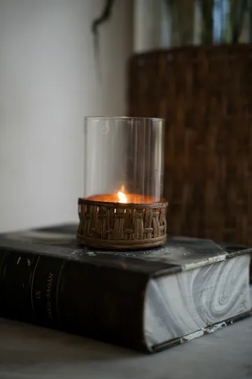 에른스트 바스켓 화병/티라이트 홀더 - Dark brown, Ø7x8.5 cm - ERNST | 에른스트