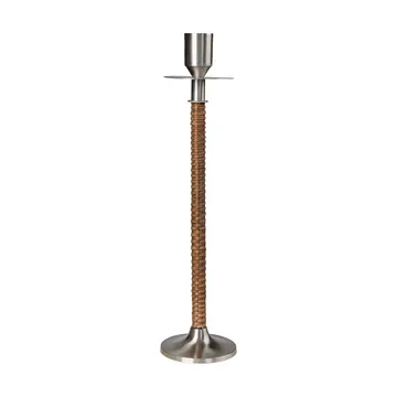 Ernst 플랫 위 캔들 홀더 - 브러시드 스틸 Ø8x30 cm - ERNST | 에른스트