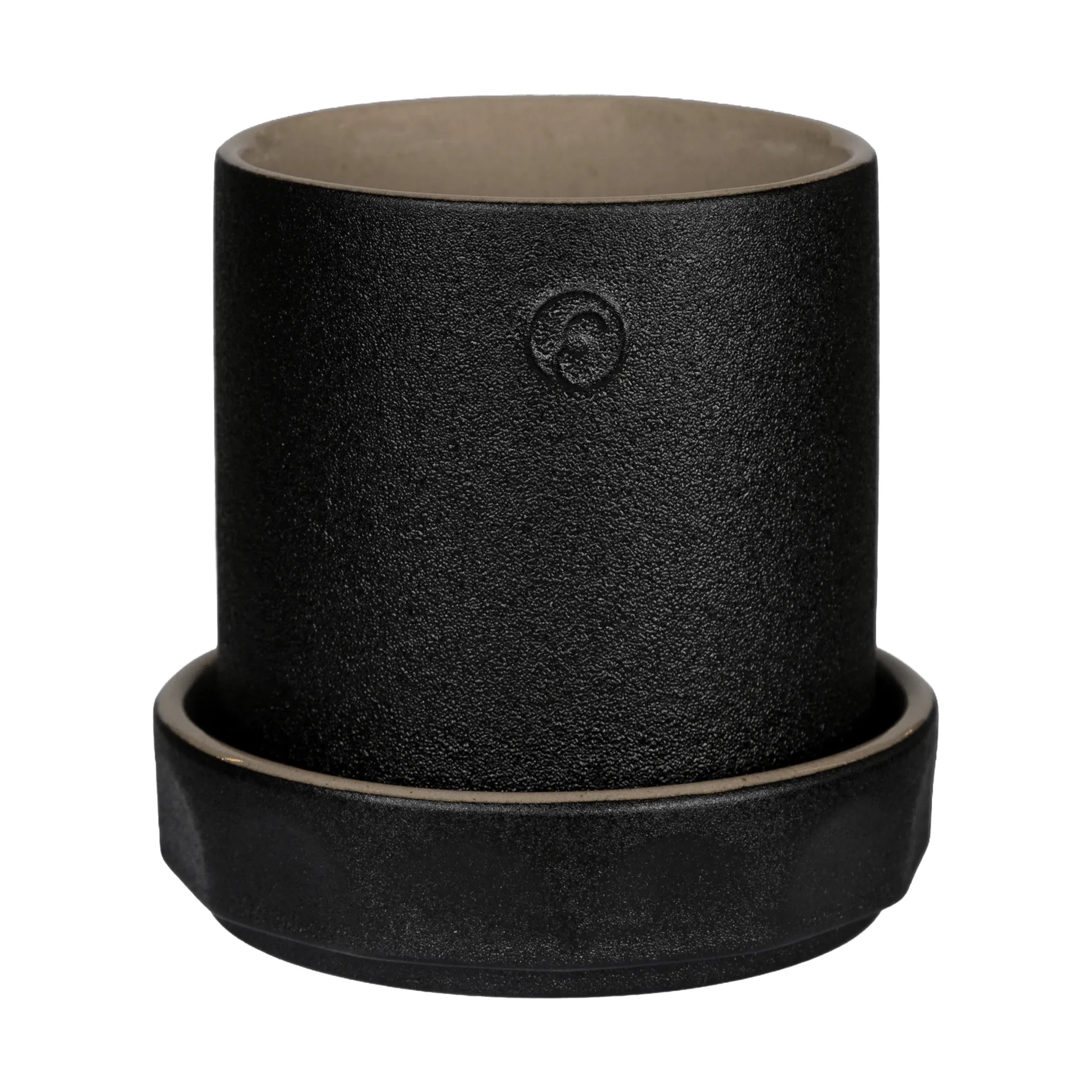 Ernst 화분과 받침대, Black-natural, Ø11x11 cm ERNST | 에른스트
