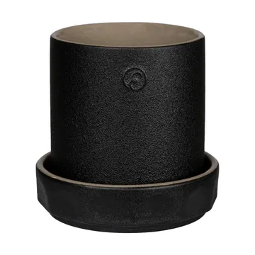 Ernst 화분과 받침대 - Black-natural, Ø11x11 cm - ERNST | 에른스트
